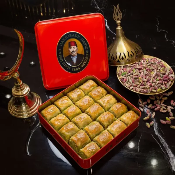 Ankara Dolma Baklava with Pistachio Hafez Mustafa