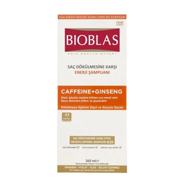 Bioblas Ginseng Caffeine Hair Shampoo