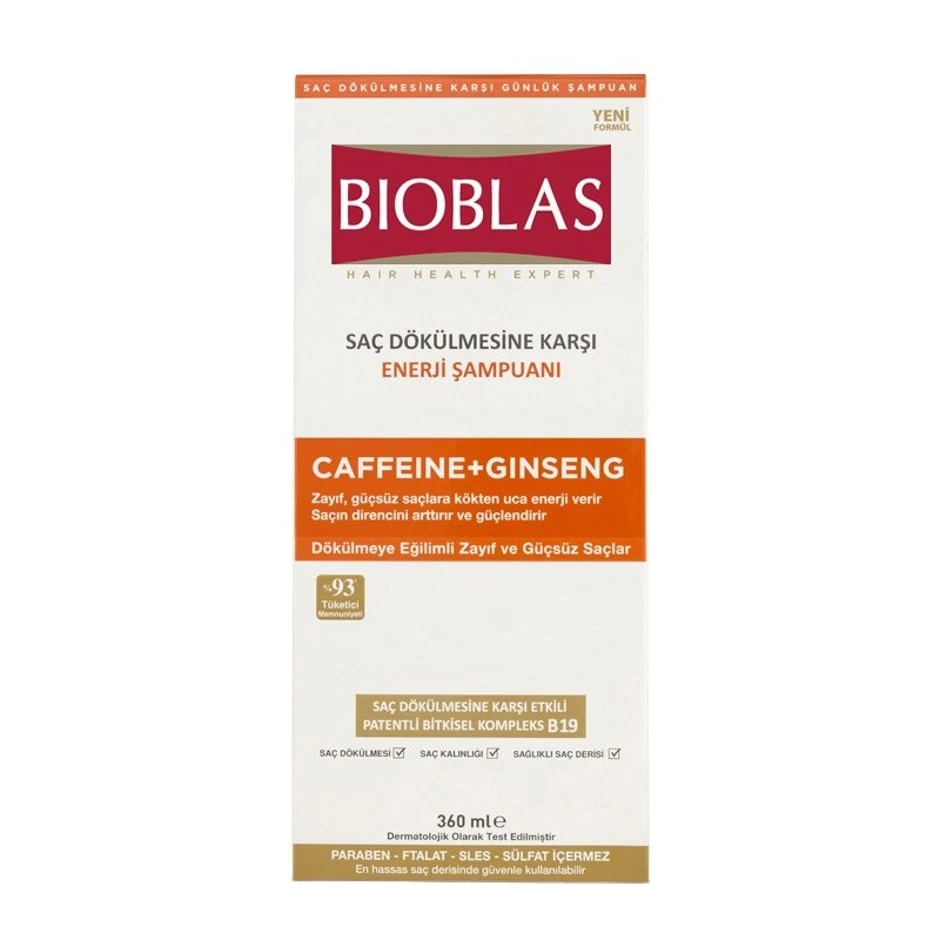 Bioblas Ginseng Caffeine Hair Shampoo