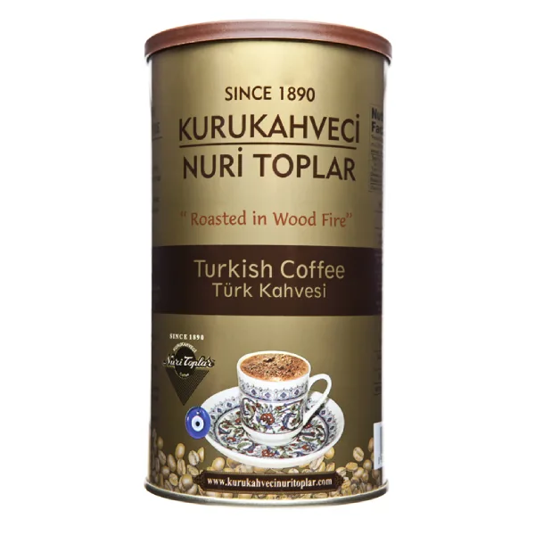 علبة قهوة تركية من نوري توبلار بحجم 500 غرام