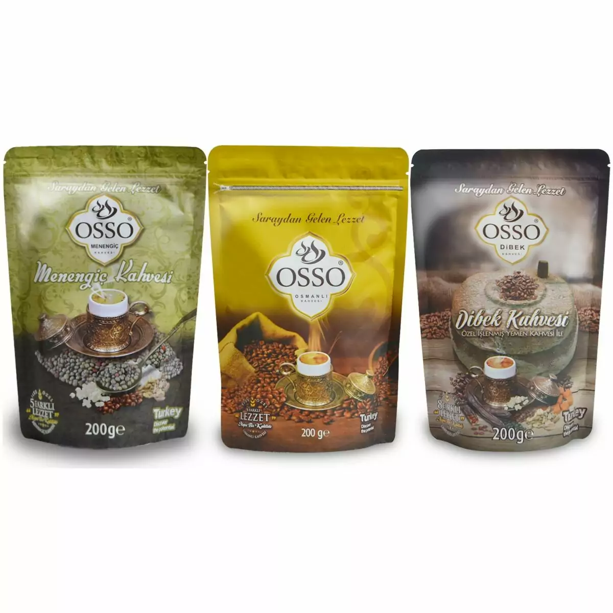 Turkish Coffee Mortar Set - 600g | Oso