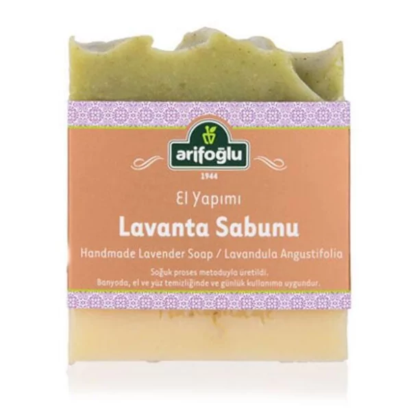 Natural handmade lavender soap from Arifoglu