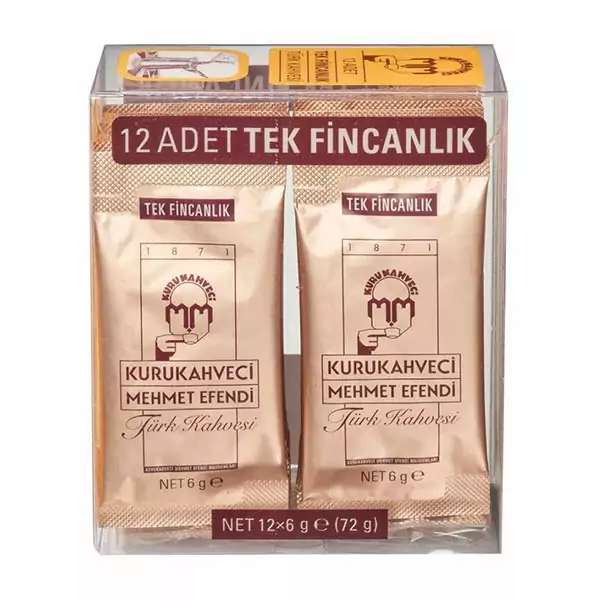 Mehmet Efendi Turkish coffee Sachetes - 12 Sachete