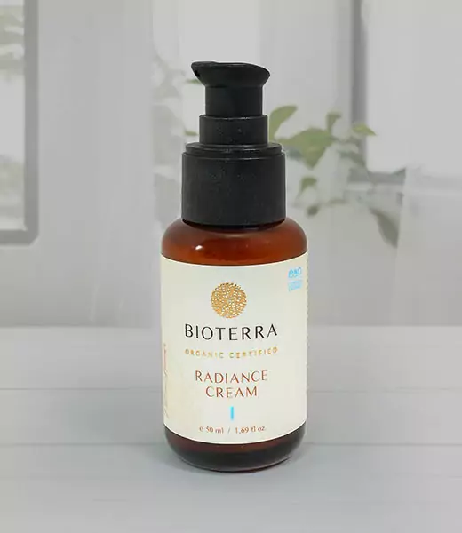Bioterra Organic Face Cream for Radiant Skin | 50 ml of biotera