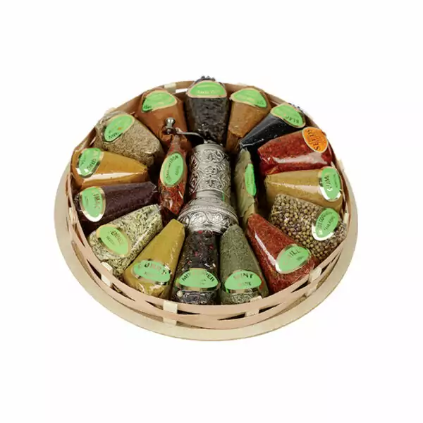 Turkish spice basket