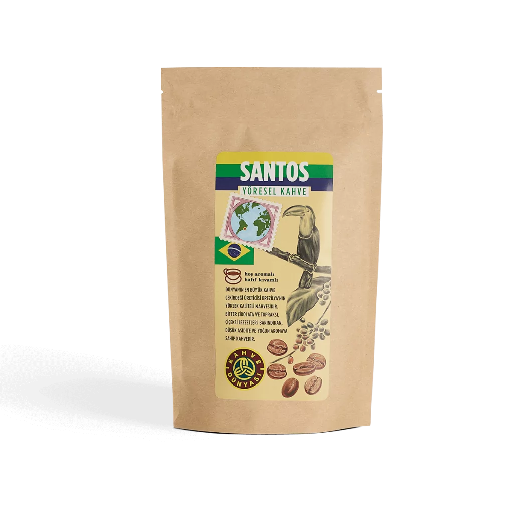 Santos Brazilian Coffee Kahve Dunyasi - 200 gr