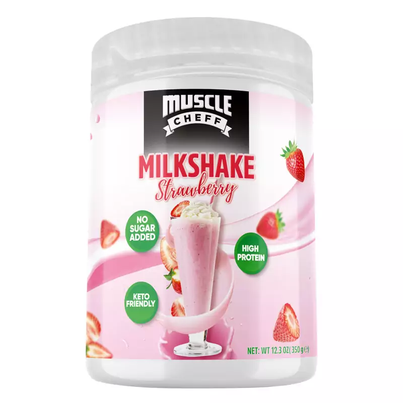 Muscle Chef Strawberry Milkshake - 350 gr