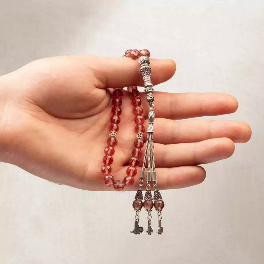 925 silver sultan stone rosary