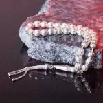 Handmade rosary - special design - 925 silver