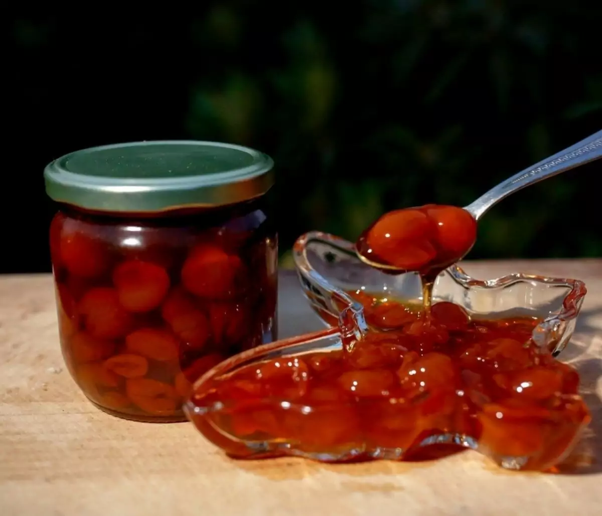 Nazlikoy Ready-made White Cherry Jam - 460 gr