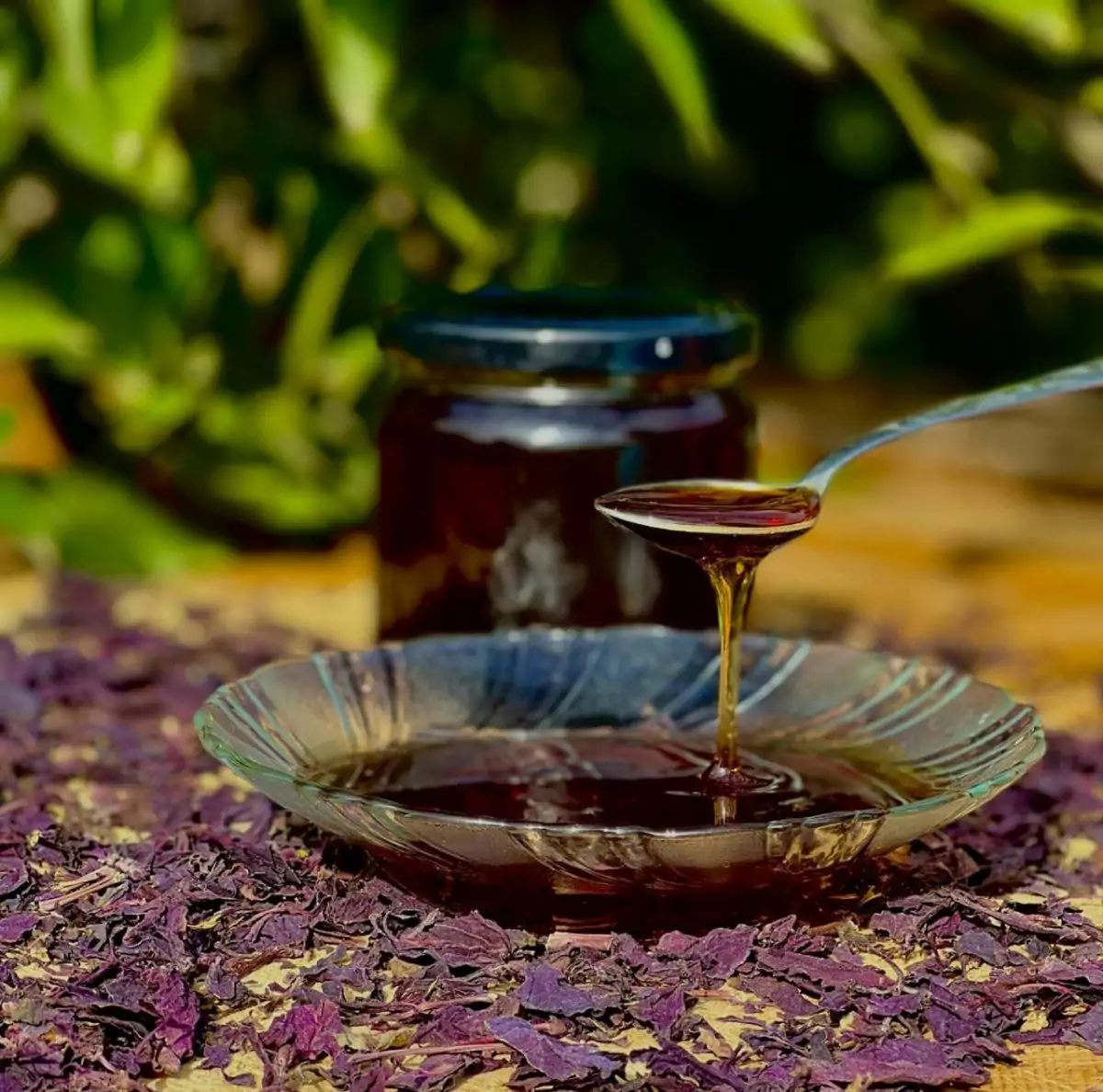 Turkish basil jam